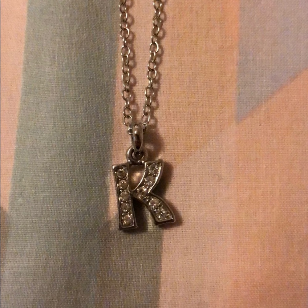 “K” necklace